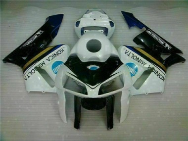 Weiß Schwarz Honda CBR 600 RR 2005-2006 Motorrad Verkleidungen & Plastik