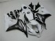 Weiß Schwarz Honda CBR 600 RR 2007-2008 Motorrad Verkleidungen Weiß Schwarz Honda CBR 600 RR 2007-2008 Motorrad Verkleidungen