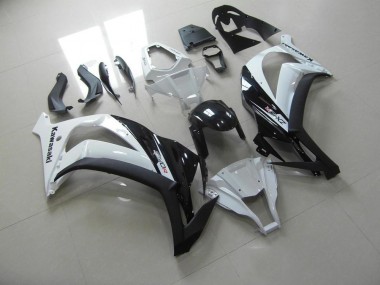 Weiß Schwarz Kawasaki ZX10R 2011-2015 Motorrad Verkleidungen