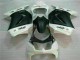 Weiß Schwarz Ninja 3M Kawasaki EX250 2008-2012 Motorrad Verkleidungen Weiß Schwarz Ninja 3M Kawasaki EX250 2008-2012 Motorrad Verkleidungen