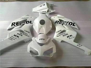 Weiß Schwarz Repsol Honda CBR 1000 RR 2004-2005 Motorrad Verkleidungen