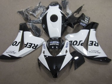 Weiß Schwarz Repsol Honda CBR 1000 RR 2008-2011 Motorrad Verkleidungen