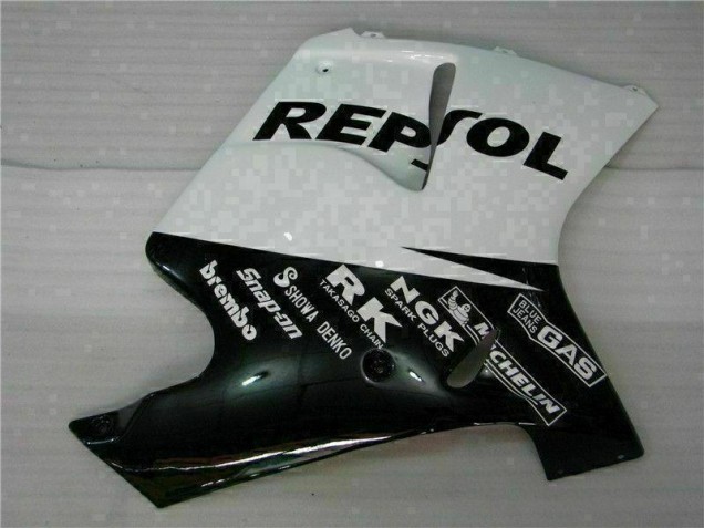 Weiß Schwarz Repsol Honda CBR 1100 XX 1996-2007 Motorrad Verkleidungen Weiß Schwarz Repsol Honda CBR 1100 XX 1996-2007 Motorrad Verkleidungen