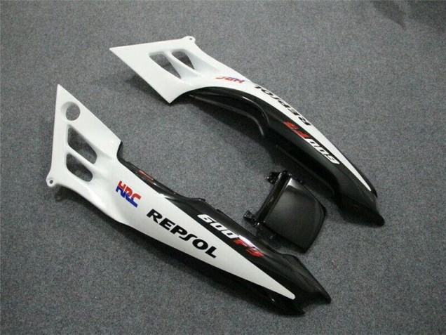 Weiß Schwarz Repsol Honda CBR 600 F3 1995-1998 Motorrad Verkleidungen Weiß Schwarz Repsol Honda CBR 600 F3 1995-1998 Motorrad Verkleidungen