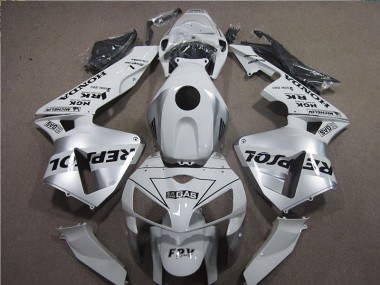 Weiß Schwarz Repsol Honda CBR 600 RR 2005-2006 Motorrad Verkleidung
