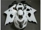 Weiß Schwarz Suzuki GSXR 600 / 750 K4 2004-2005 Motorrad Verkleidung Weiß Schwarz Suzuki GSXR 600 / 750 K4 2004-2005 Motorrad Verkleidung