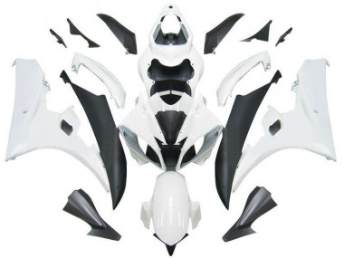 Weiß Schwarz Yamaha R6 2006-2007 Motorrad Verkleidung