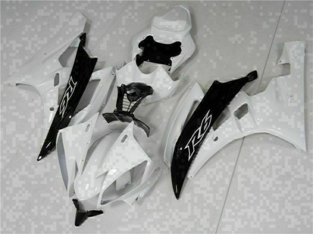 Weiß Schwarz Yamaha R6 2006-2007 Motorrad Verkleidungen & Plastik Weiß Schwarz Yamaha R6 2006-2007 Motorrad Verkleidungen & Plastik