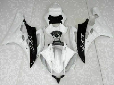 Weiß Schwarz Yamaha R6 2006-2007 Motorrad Verkleidungen & Plastik