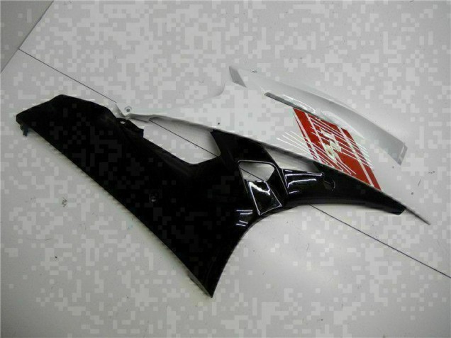 Weiß Schwarz Yamaha R6 2006-2007 Motorrad Vollverkleidung Weiß Schwarz Yamaha R6 2006-2007 Motorrad Vollverkleidung