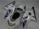 Weiß Silber Suzuki GSXR 600 / 750 K1 K2 K3 2001-2003 Motorrad Verkleidungen Weiß Silber Suzuki GSXR 600 / 750 K1 K2 K3 2001-2003 Motorrad Verkleidungen