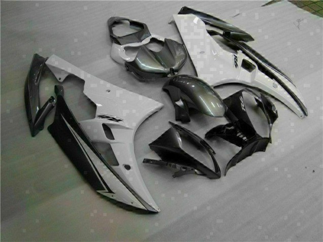 Weiß Silber Yamaha R6 2006-2007 Motorrad Verkleidungen Weiß Silber Yamaha R6 2006-2007 Motorrad Verkleidungen