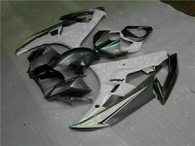 Weiß Silber Yamaha R6 2006-2007 Motorrad Verkleidungen Weiß Silber Yamaha R6 2006-2007 Motorrad Verkleidungen