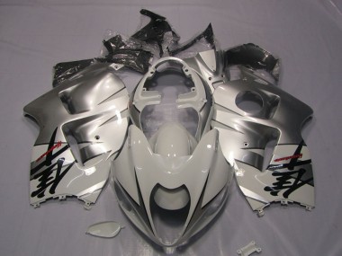 Weiß Suzuki GSXR 1300 Hayabusa 1996-2007 Motorrad Verkleidungen