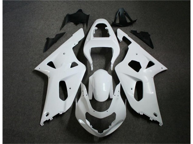 Weiß Suzuki GSXR 600 / 750 K1 K2 K3 2001-2003 Motorrad Verkleidungen