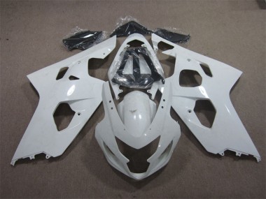 Weiß Suzuki GSXR 600 K4 2004-2005 Motorrad Verkleidungen