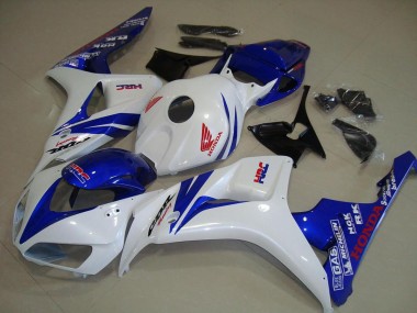 Weiß Und Blau Honda CBR 1000 RR 2006-2007 Motorrad Verkleidungen