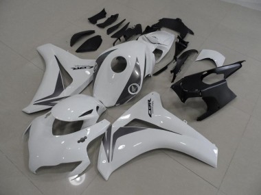 Weiß Und Grau Honda CBR 1000 RR 2008-2011 Motorrad Verkleidungen