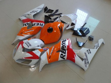 Weiß Und Orange Repsol Honda CBR 1000 RR 2006-2007 Motorrad Verkleidungen