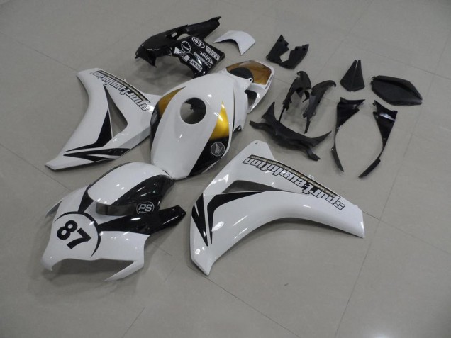 Weiß Und Schwarz 87 Honda CBR 1000 RR 2008-2011 Motorrad Verkleidungen Weiß Und Schwarz 87 Honda CBR 1000 RR 2008-2011 Motorrad Verkleidungen
