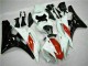 Weiß Yamaha R6 2006-2007 Motorrad Verkleidung Weiß Yamaha R6 2006-2007 Motorrad Verkleidung