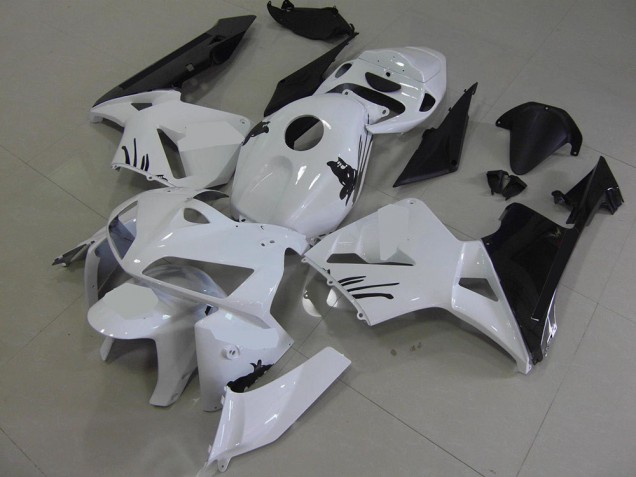 Weiß mit Besonders Aufkleber Honda CBR 600 RR 2005-2006 Motorrad Verkleidungen Weiß mit Besonders Aufkleber Honda CBR 600 RR 2005-2006 Motorrad Verkleidungen