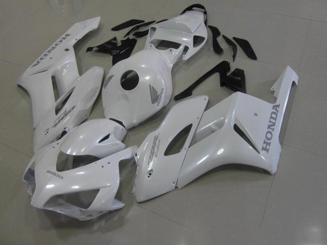 Weiß mit Silber Aufkleber Honda CBR 1000 RR 2006-2007 Motorrad Verkleidungen Weiß mit Silber Aufkleber Honda CBR 1000 RR 2006-2007 Motorrad Verkleidungen
